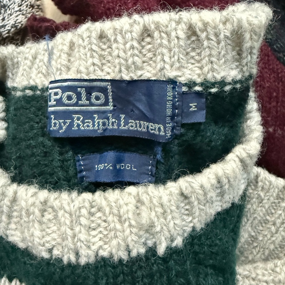 Polo Ralph Lauren Linen / Wool Sweaters & Vest Bundle - Picture 2 of 5